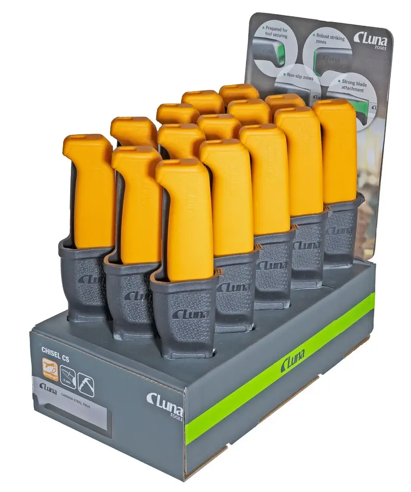 Nóż Luna Chisel CS - display 15 sztuk 1