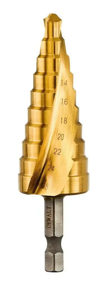 Wiertło stopniowe EXTREME IMPACT« do zakrętarki udarowej 14-25 mm DeWalt DT5030 1