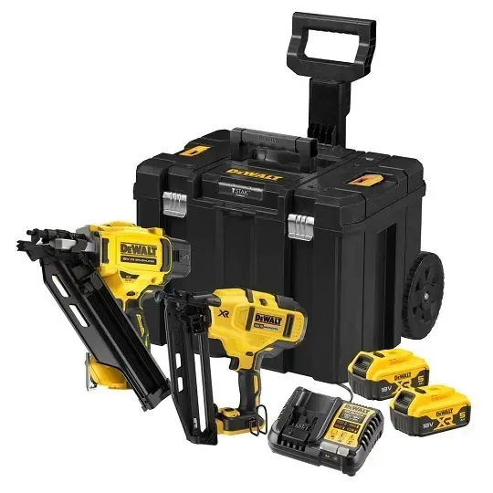 Zestaw 2 gwoździarek 18V 2x5,0Ah TStak DeWalt DCK246P2T 1