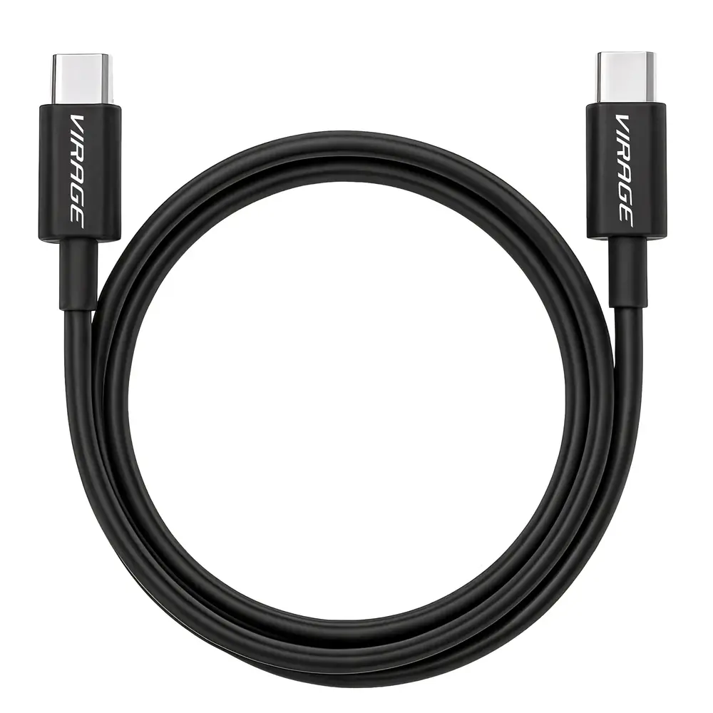 Kabel do telefonu USB C – USB C – 3A 1m Quick Charge Power Delivery Andorid Auto 480Mb/s Moje Auto Virage 1