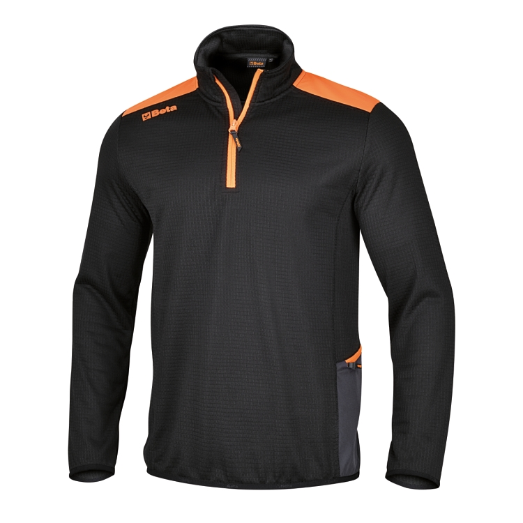 Bluza z cienkiego polaru zapinana rozmiar L Beta 7563N 1