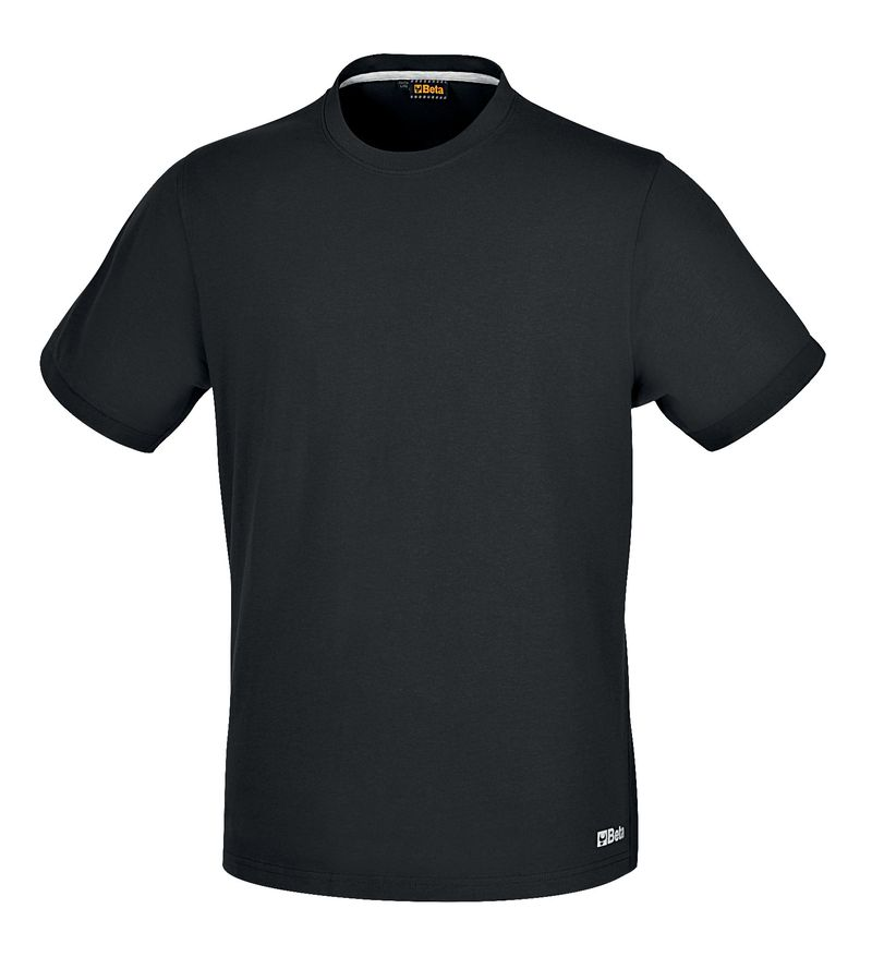 T-shirt bawełniany czarny rozmiar S Beta 7553N 1