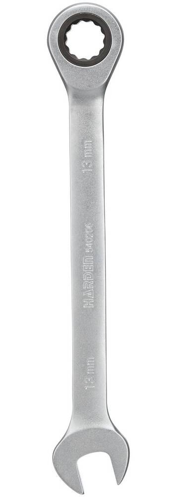 Klucz płasko-oczkowy z grzechotką 10 mm Harden 1