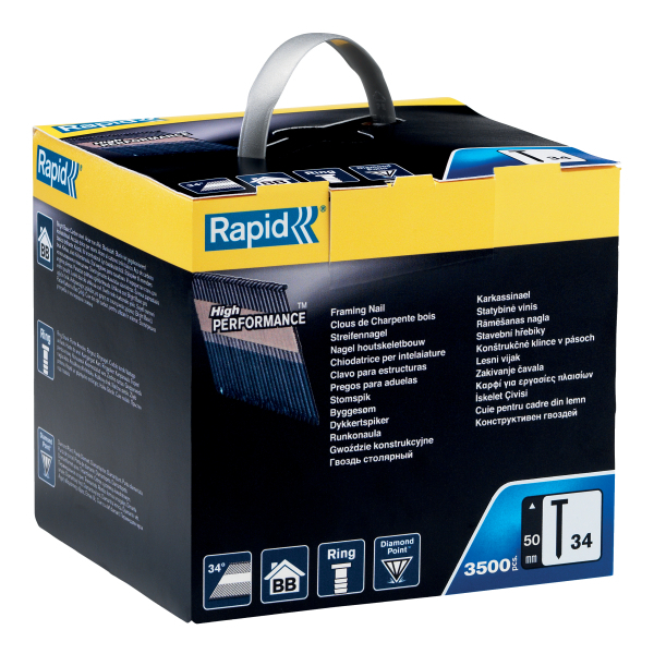 Gwoździe BB 34-D 34(75mm) 2500szt 1