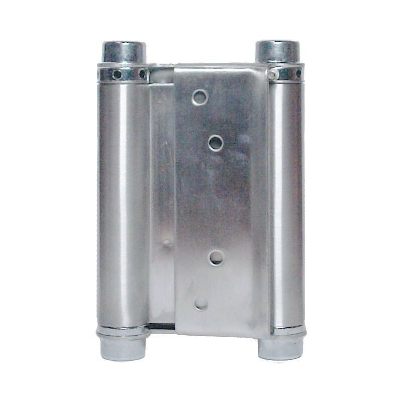 Zawias wahadłowy do drzwi 150 mm niklowany METALPLAST 1
