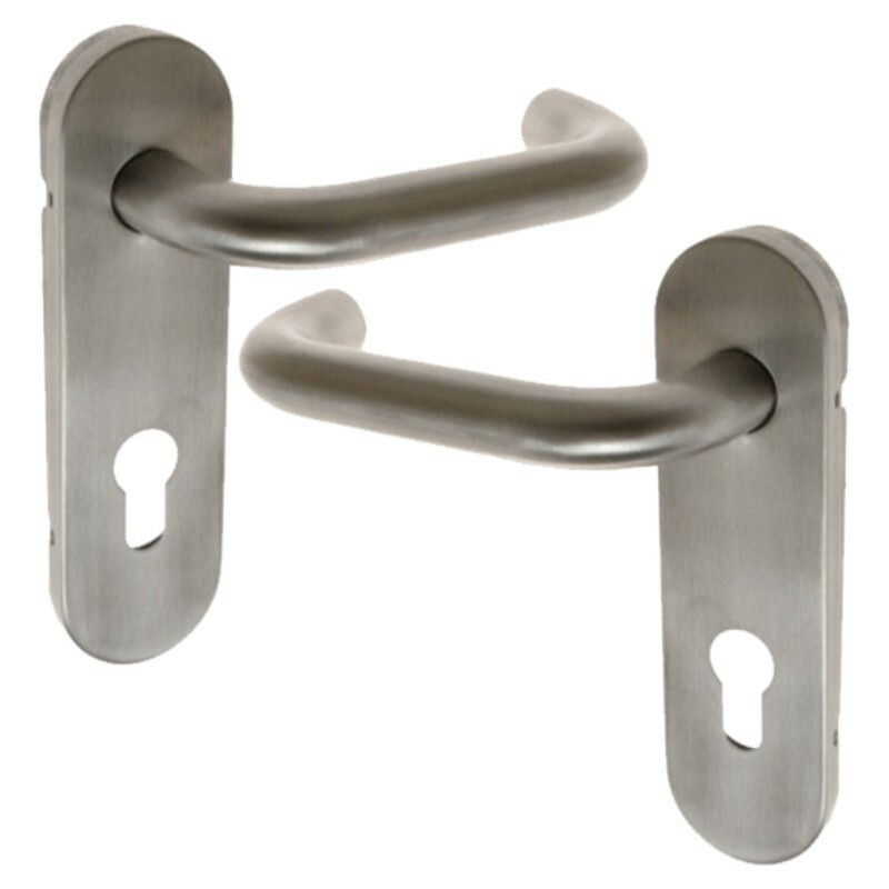 Klamka do drzwi ppoż 72 WB HARCO inox 1