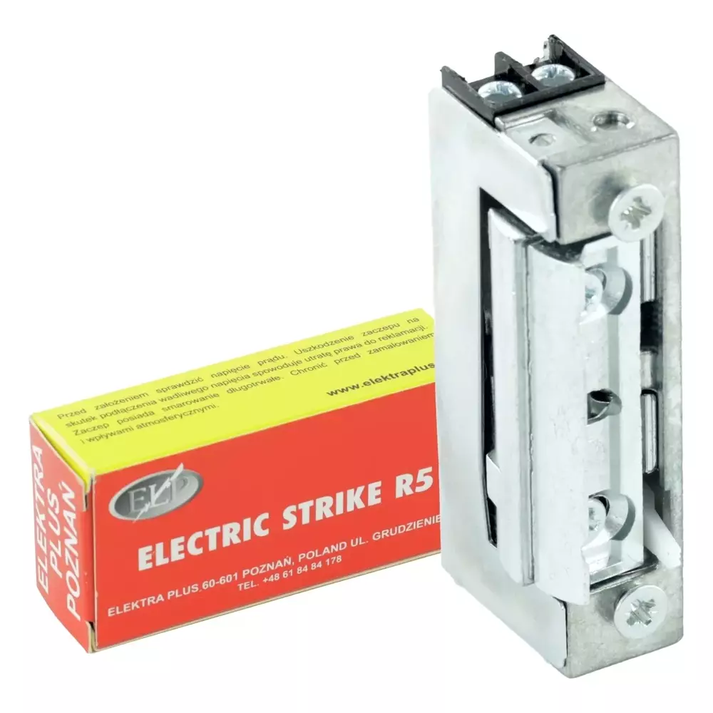 Elektrozaczep R5-12.60 AC/DC z pamięcią wewnętrzną, z blokadą 1