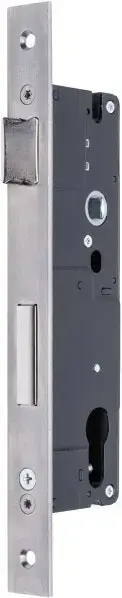 Zamek do drzwi wpuszczany zapadkowo-zasuwkowy bez zaczepu Z9220B-22 LOB 1