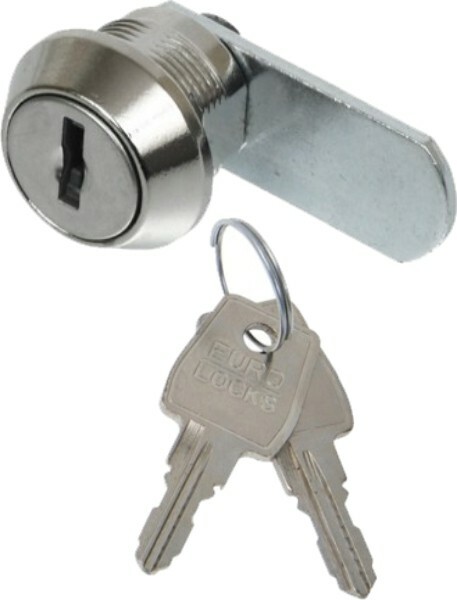 Zamek EURO-LOCKS F298032 18/11 do szafki prosty 1