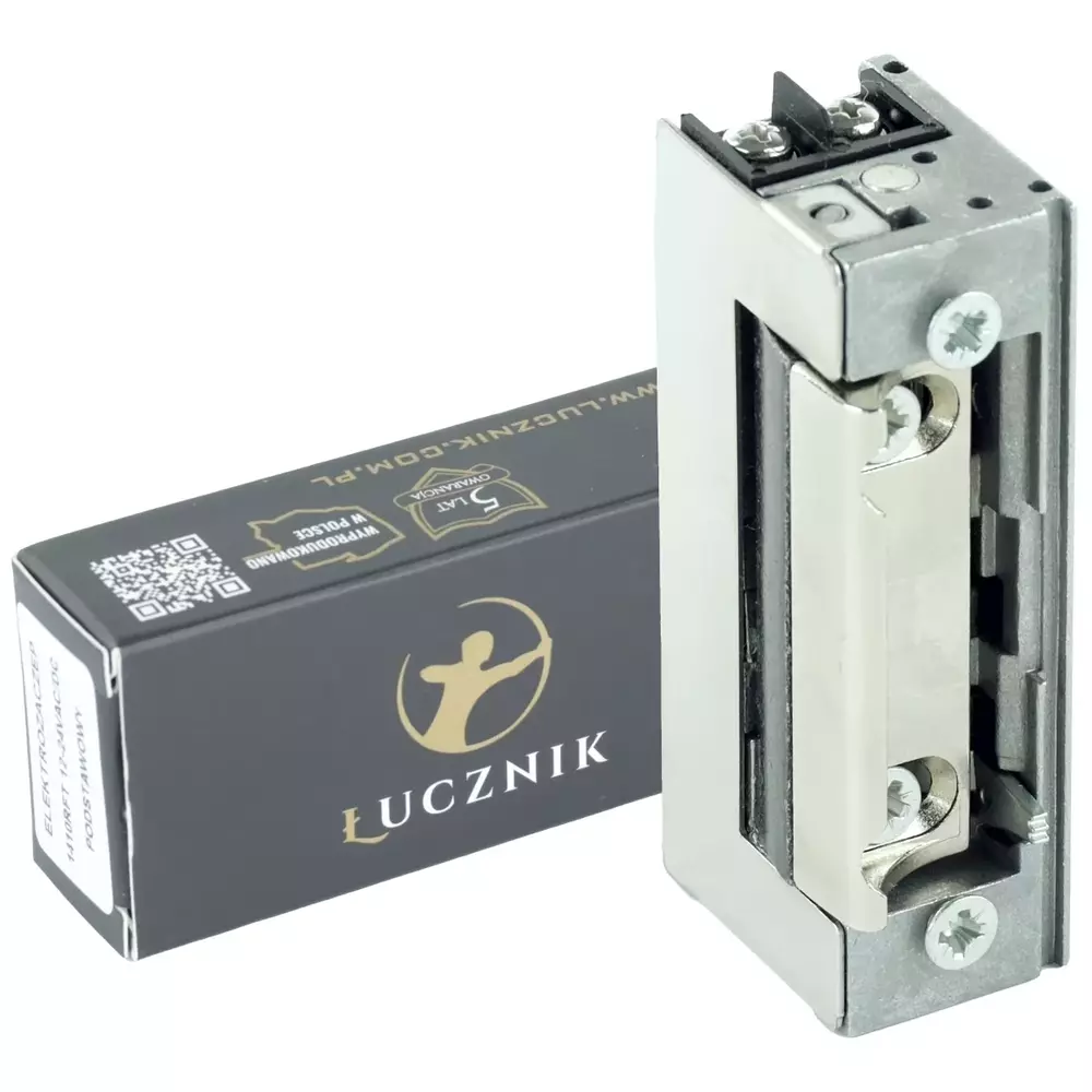 Elektrozaczep z blokadą i pamięcią 12-24V AC/DC Łucznik Lockpol 1743R 1