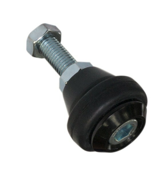 Rolka prowadząca ø31mm ze śrubą czarna 1