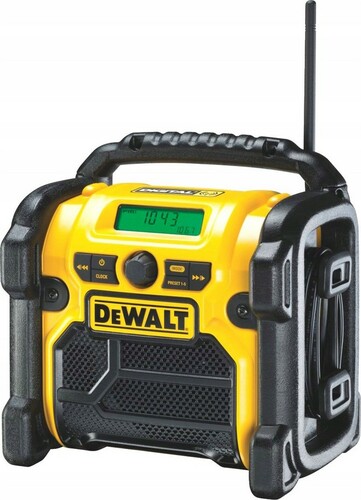 Kompaktowe radio budowlane FM/AM XR Li-Ion DeWALT DCR019 1