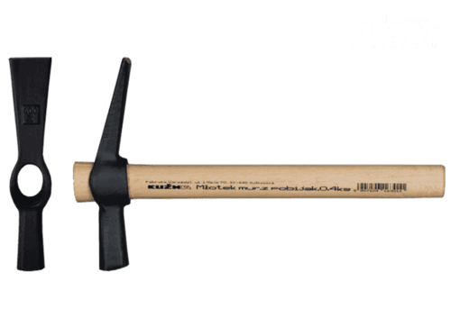 Młotek murarski z pobijakiem RMRmP Waga 0.7 kg 1
