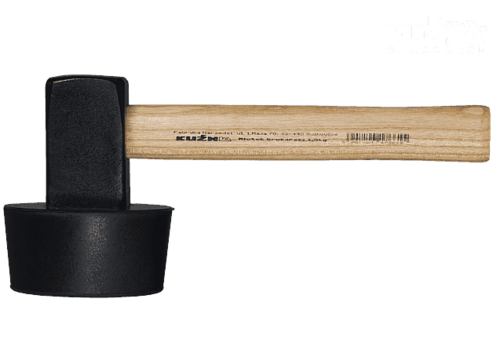 Młotek brukarski z gumą Waga 1.5 kg 1
