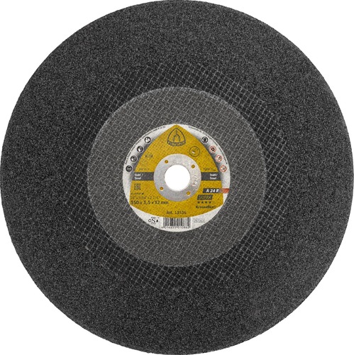 Tarcza do cięcia metalu 350x3,5x25,4 A 24 R Supra płaska Klingspor 13528 1