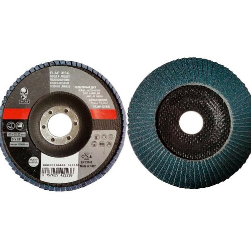 Lamelka tarcza listkowa 125 gr.40 metal/inox Norton ATLAS  66623326468 1