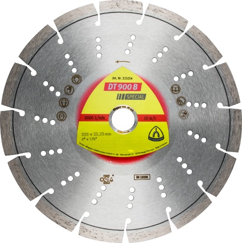 Tarcza diamentowa 125x2,4x22,23 beton DT 900 B Special Klingspor 325208 1