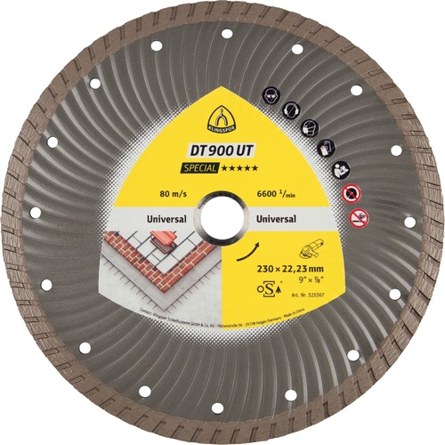 Tarcza diamentowa 125x2,2x22,23 uniwersalna DT 900 UT Special Klingspor 325365 1