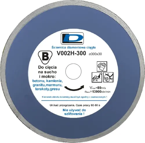 Ściernica diamentowa 300x3,2x30 DL V002C  1