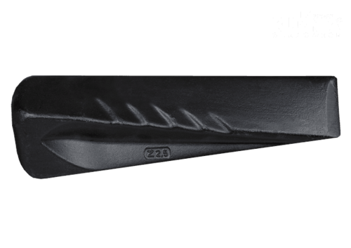 Klin do drewna - skręcony Waga 2.5 kg 1