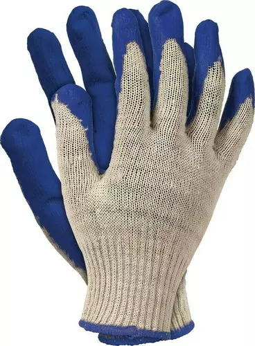 Rękawice robocze, powlekane, niebieskie, Wampirki R.450N 1