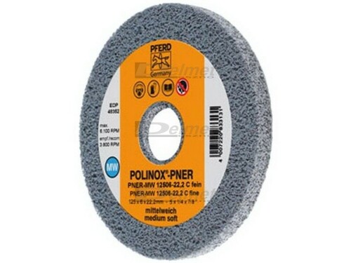 Dysk z włókniny sprasowanej POLINOX PNER- H 125x6 1