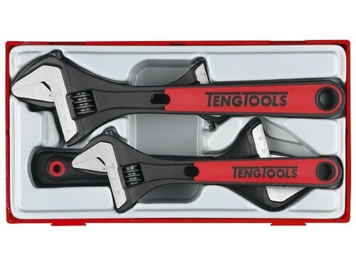 Zestaw kluczy nastawnych Teng Tools TTADJ04 1