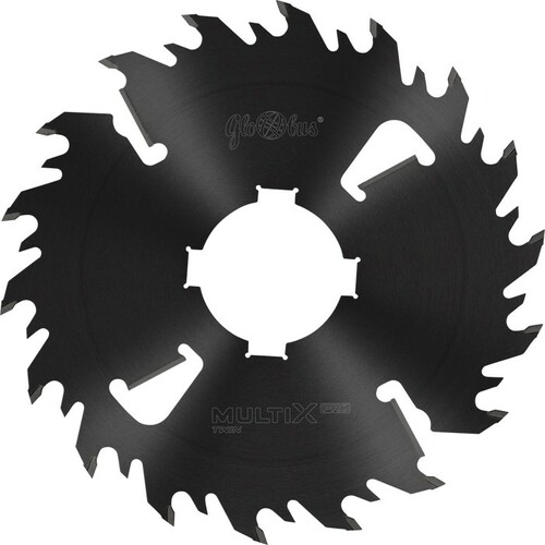 Piła HM MULTIX PRO Twin 0500x60x5,0/3,4/18+4z 2GS 4(20x6) do cięcia drewna świeżego na wielopiłach i trakach tarczowych GLOBUS 1
