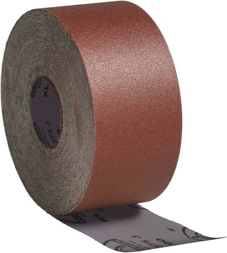 Płótno ścierne KL 375 J rolka 50 m x 120 mm gr. 36 Klingspor 266529 1