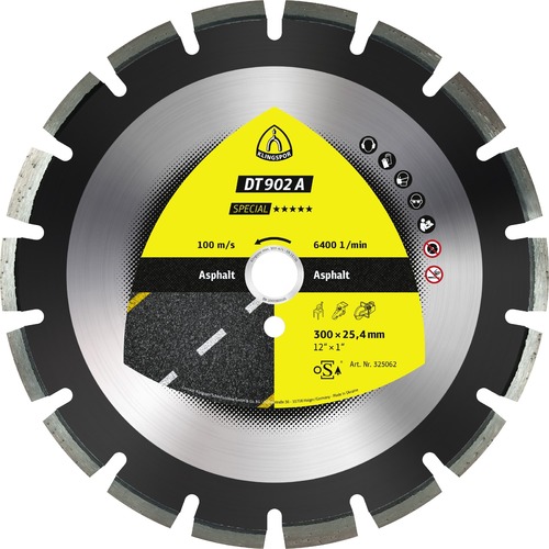 Tarcza diamentowa 500x3,7x25,4 asfalt DT 902 A Special Klingspor 325173 1