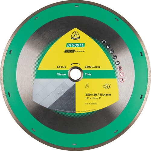 Tarcza diamentowa 180 płytki ceramiczne Klingspor DT 900 FL 331045 1