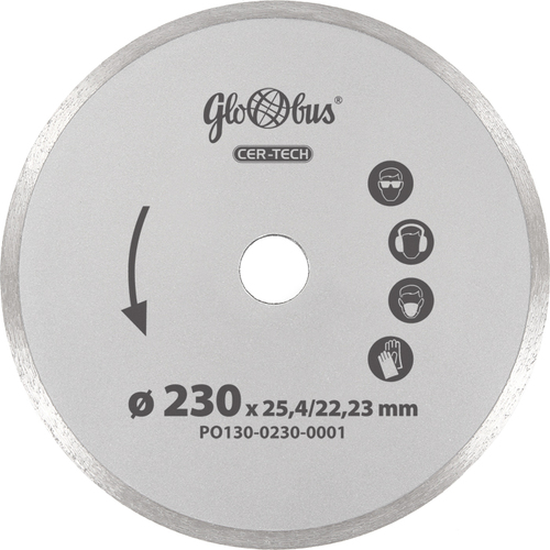 Piła/ściernica CER-TECH 0230x22,23 do pilarek szybkoobrotowych (m.in. kątówek) GLOBUS 1