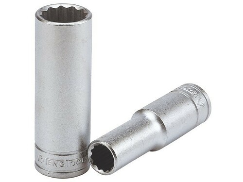 Nasadka długa 12-kątna z chwytem 1/2'' 21 mm 1