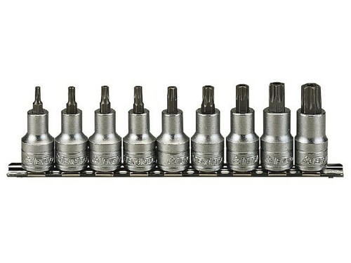 Nasadki trzpieniowe Tx w zestawie z chwytem kwadratowym 1/2'' Teng Tools M1213Tx 1