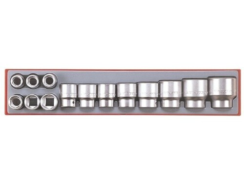 14-elementowy zestaw nasadek z chwytem kwadratowym 3/4''. Teng Tools TTX3414 1