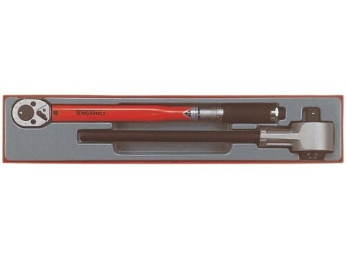 2-elementowy zestaw dynamometryczny (przekładnik momentu obrotowego + klucz dynamometryczny) Teng Tools TTXMP12 1