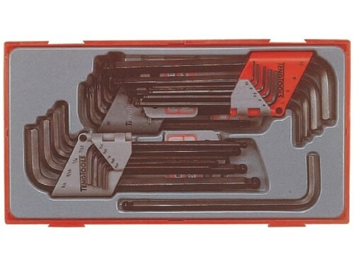 Zestaw kluczy trzpieniowych sześciokątnych/TX Teng Tools TTHT28 1
