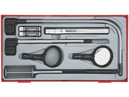 8-elementowy narzędzia chwytakowe z oświetleniem Teng Tools TTTM08 1