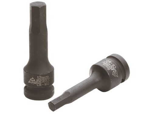 Nasadka trzpieniowa udarowa 8mm do gniazd sześciokątnych z chwytem 3/8'' TengTools 15143-0501 1