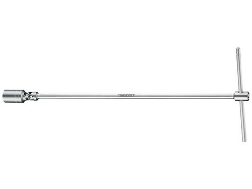 Klucz do świec zapłonowych długi, 3/8'' z pokrętłem poprzecznym 21 mm 1