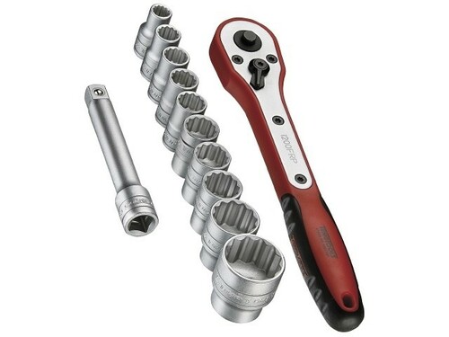 Zestaw narzędzi nasadowych z chwytem kwadratowym 1/2'' Teng Tools M1212N1 1