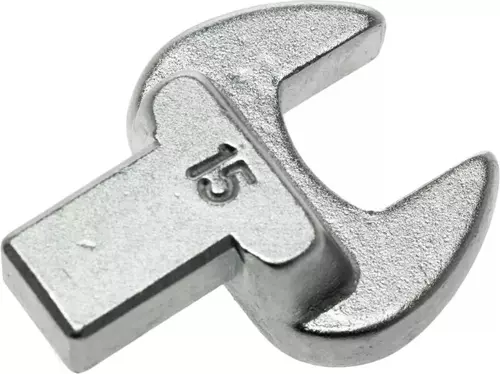 Głowica wymienna płaska 15 mm do kluczy dynamometrycznych z gniazdem 9x12 mm Teng Tools 186300901 1