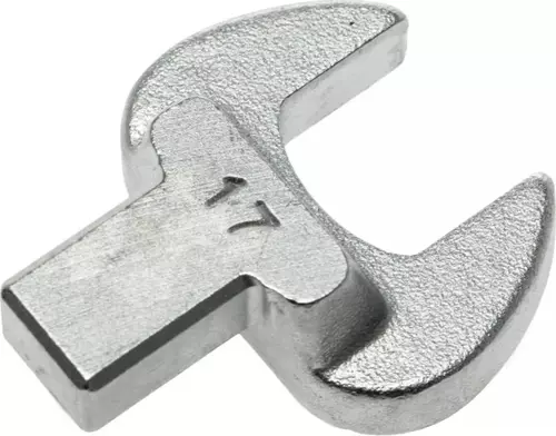 Głowica wymienna płaska 17 mm do kluczy dynamometrycznych z gniazdem 9x12 mm Teng Tools 186301107 1