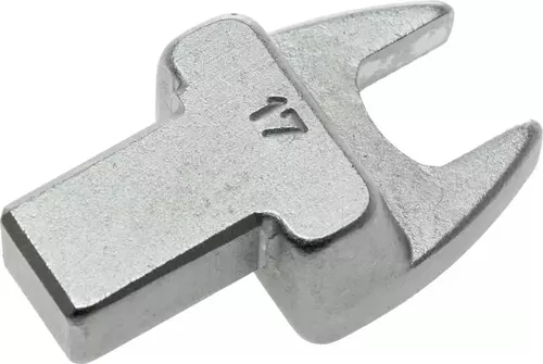 Głowica wymienna płaska 17 mm do kluczy dynamometrycznych z gniazdem 14x18 mm Teng Tools 186301800 1