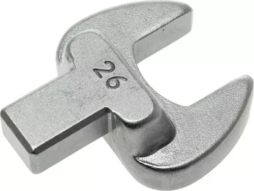 Głowica wymienna płaska 26 mm do kluczy dynamometrycznych z gniazdem 14x18 mm Teng Tools 186302402 1