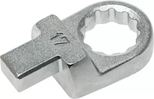 Głowica wymienna oczkowa 17 mm do kluczy dynamometrycznych z gniazdem 9x12 mm Teng Tools 186311106 1