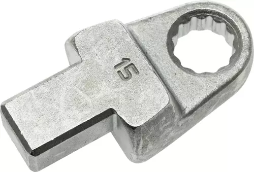 Głowica wymienna oczkowa 15 mm do kluczy dynamometrycznych z gniazdem 14x18 mm Teng Tools 186311601 1