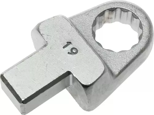Głowica wymienna oczkowa 19 mm do kluczy dynamometrycznych z gniazdem 14x18 mm Teng Tools 186312005 1