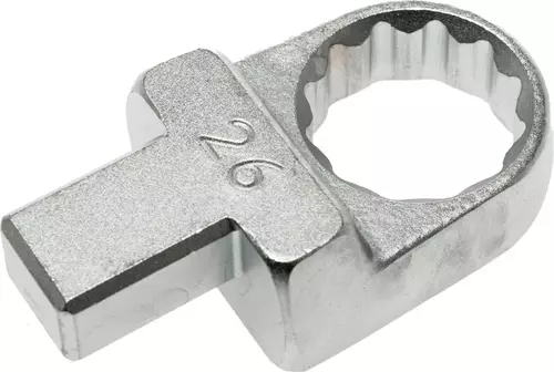 Głowica wymienna oczkowa 26 mm do kluczy dynamometrycznych z gniazdem 14x18 mm Teng Tools 186312401 1