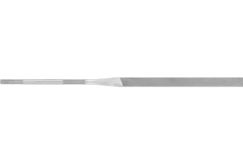 Precyzyjny pilnik igiełkowy płaski, zaokrąglone krawędzie 140 mm nacięcie szwajcarskie 1, średni 1